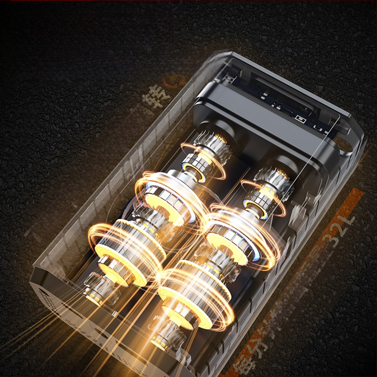 Nešiojama automobilių oro pompa su padangų slėgio matuokliu, 12V, 120W, 30 L/min, skaitmeninis ekranas