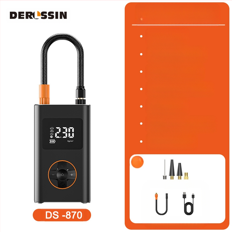 Nešiojama automobilių oro pompa su padangų slėgio matuokliu, 12V, 120W, 30 L/min, skaitmeninis ekranas