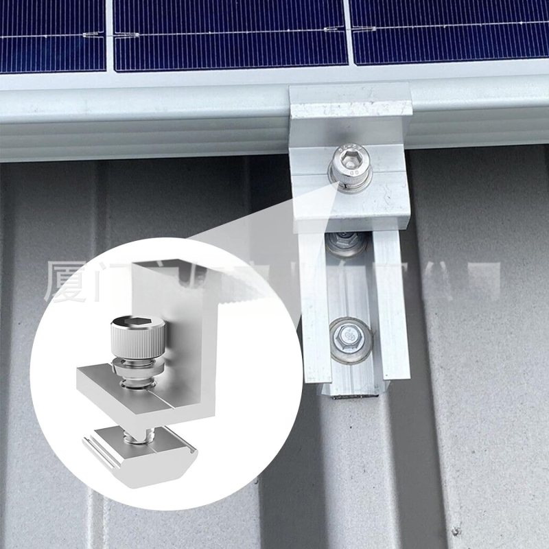 U formos vedimo bėgis, 6 dalių rinkinys, aliuminio lydinys, modelis ING-SUR-6-piece, anodizuotas