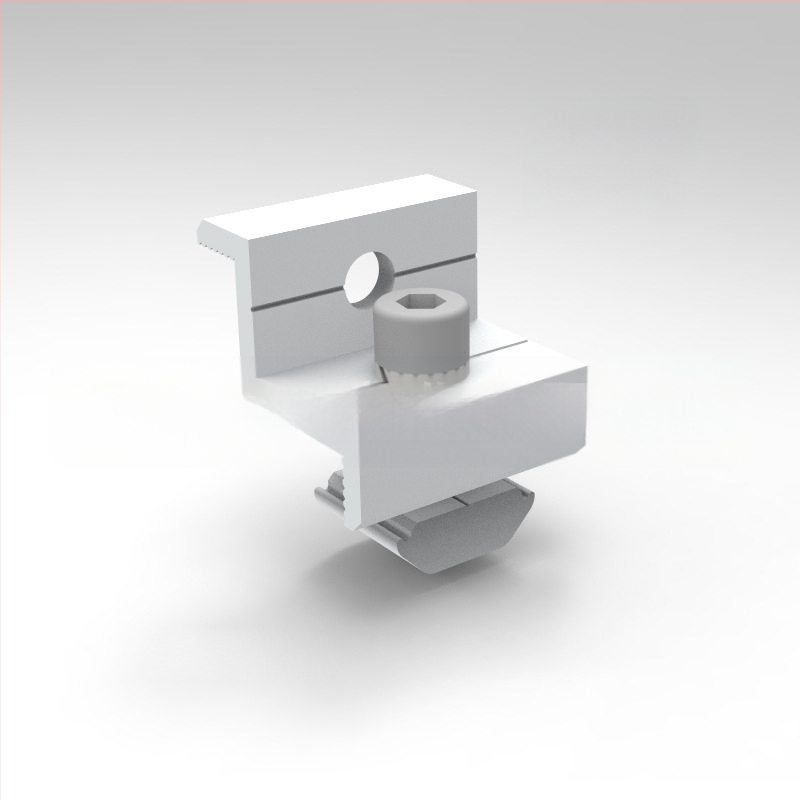 U formos vedimo bėgis, 6 dalių rinkinys, aliuminio lydinys, modelis ING-SUR-6-piece, anodizuotas