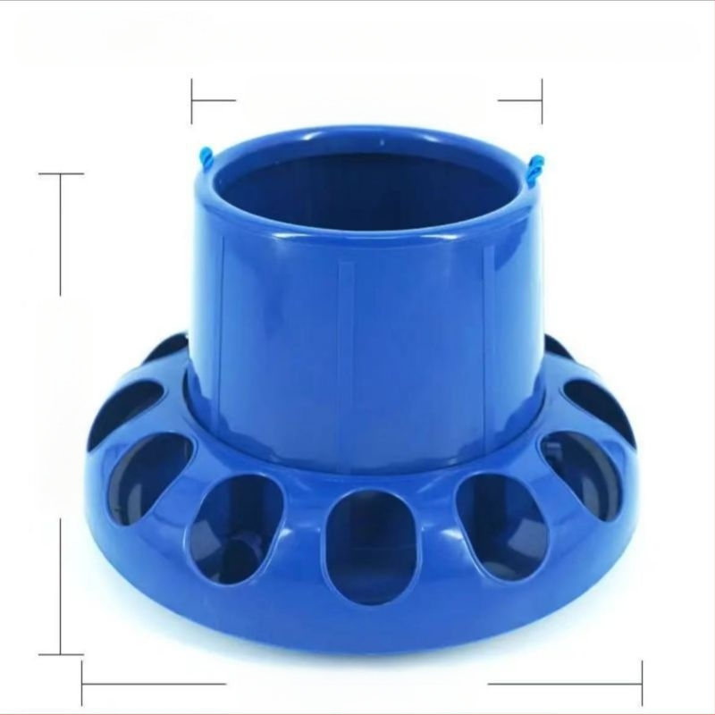 Antiszivárgó madáretető – versenyló galambok, csirkék, kacsák és fogoly számára – etetőtál és ételdoboz