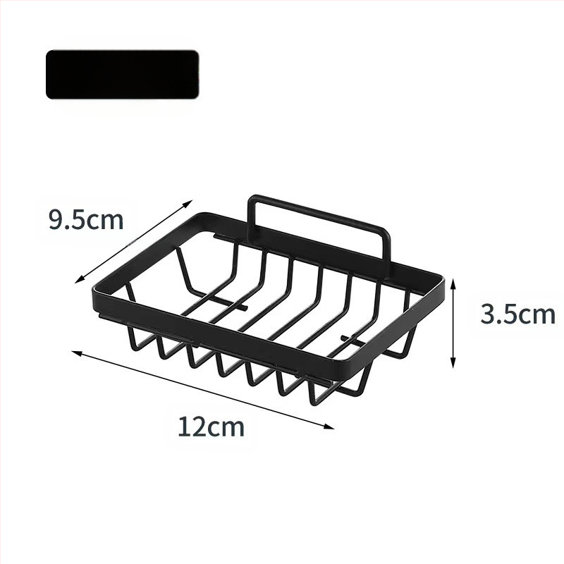 Voniai trikampė lentynėlė iš anglies plieno su dažytu paviršiumi, vieno sluoksnio dizainas, 8 kg apkrova