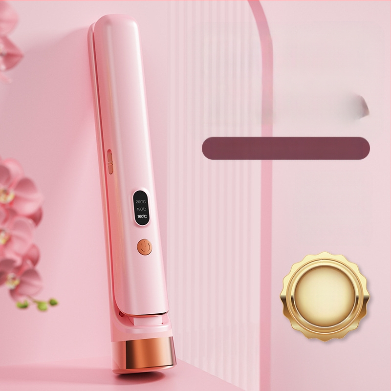 Διπλής χρήσης USB επαναφορτιζόμενος ισιωτή μαλλιών και σίδερο μπούκλας, 220V, 25W, 300 g, Μοντέλο 001