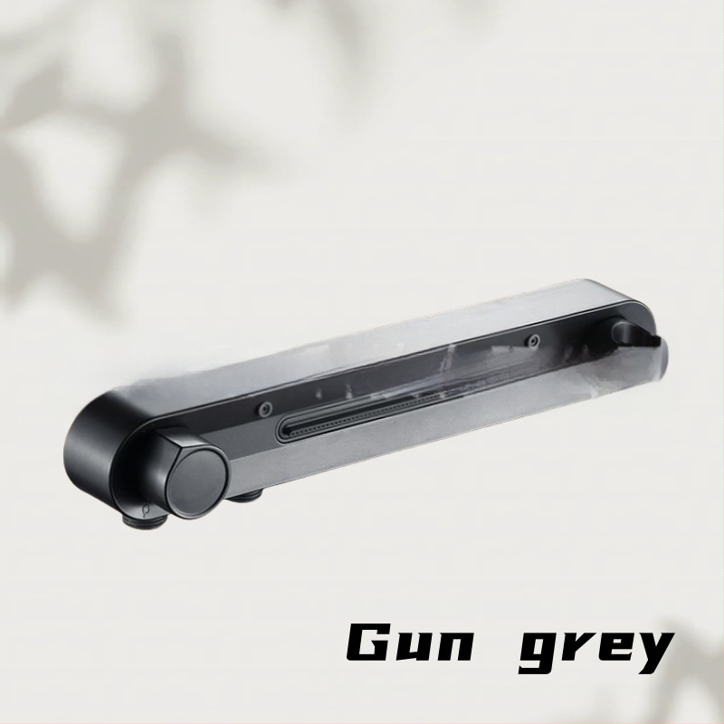 Rankinis dušo komplektas su laikikliu | funkcijos: purškimas, masažas, grožis, burbulai, lietus | Medžiaga: plastikas; Stilius: modernus; Montavimas: prie sienos be gręžimo