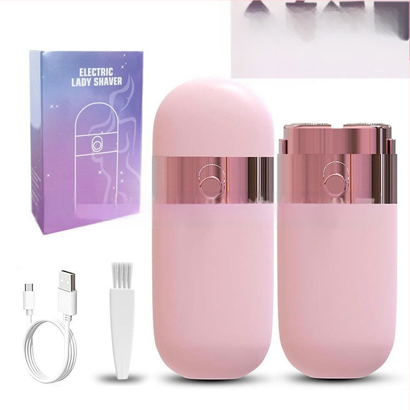 Divgalvains mitrā/sausā elektriskais skuveklis visam ķermenim – S103, USB elektriskā barošana