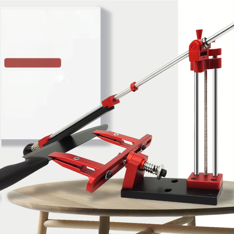 Заточващ инструмент за ножове с фиксиран ъгъл от алуминиева сплав, регулируем и обратим — професионален заточител Tetmu Machinery