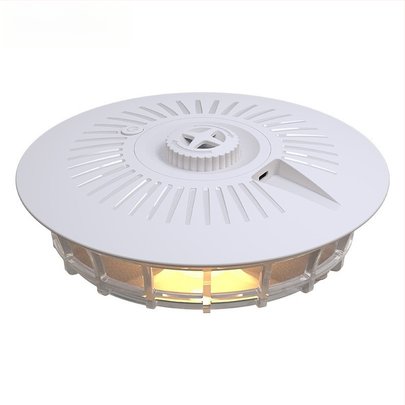 Komarų gaudyklė su lipniomis plokštelėmis ir LED, skirta 80–120 m² plotui, modelis 807, 0,6 W, USB/AA maitinimas, svoris 264 g