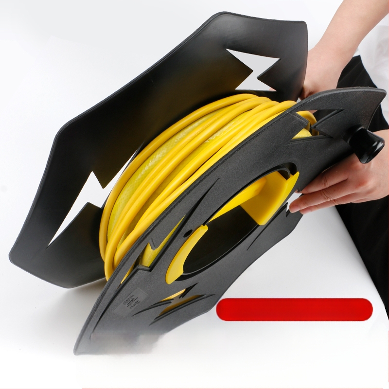 Nešiojama laidų ritės laikymo priemonė — tuščias ritė laidams su vyniojimo funkcija, izoliacija iki 1000V, britų stilius / metrinis formatas