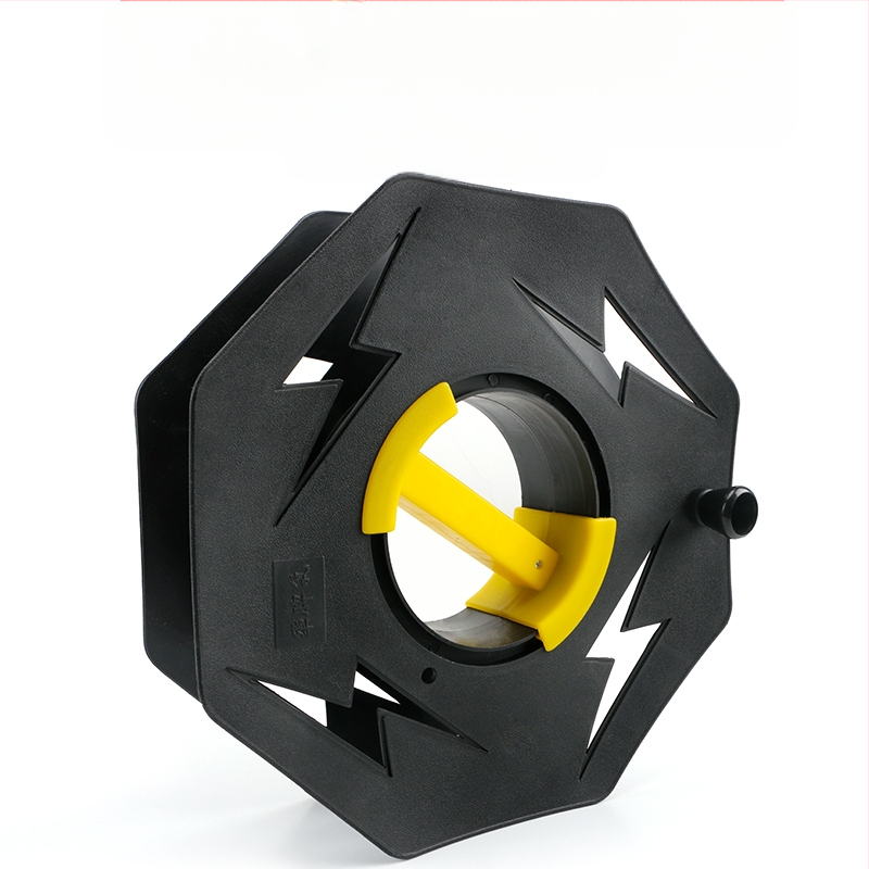 Nešiojama laidų ritės laikymo priemonė — tuščias ritė laidams su vyniojimo funkcija, izoliacija iki 1000V, britų stilius / metrinis formatas