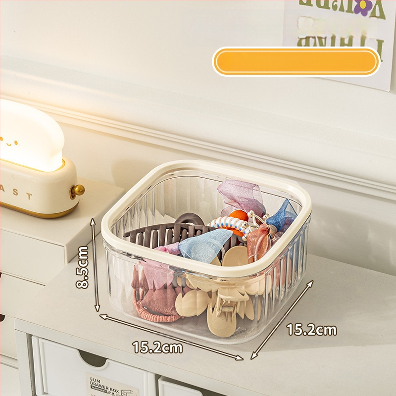 Libo πλαστικό κουτί αποθήκευσης αξεσουάρ μαλλιών για παιδιά – μεγάλη χωρητικότητα, μοντέρνο μινιμαλιστικό στυλ, κυκλοφόρησε το 2024.