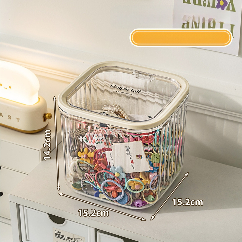 Libo πλαστικό κουτί αποθήκευσης αξεσουάρ μαλλιών για παιδιά – μεγάλη χωρητικότητα, μοντέρνο μινιμαλιστικό στυλ, κυκλοφόρησε το 2024.