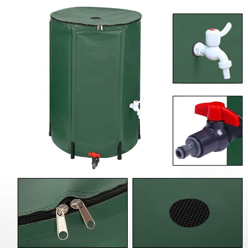 Green Mountain PVC sulankstomas lietaus kibiras lietaus vandens surinkimui, medžiaga: PVC tinklelis, išleidimo metai: 2019, svoris: 3,5 kg