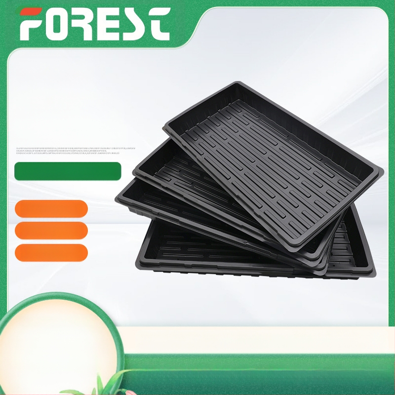 PET medžiagos sodinukų dėklas, kvėpuojantis, atsparus korozijai, tvirtas ir patvarus; grindų montavimui; tinkamas namų sodininkystei ir gėlių auginimui