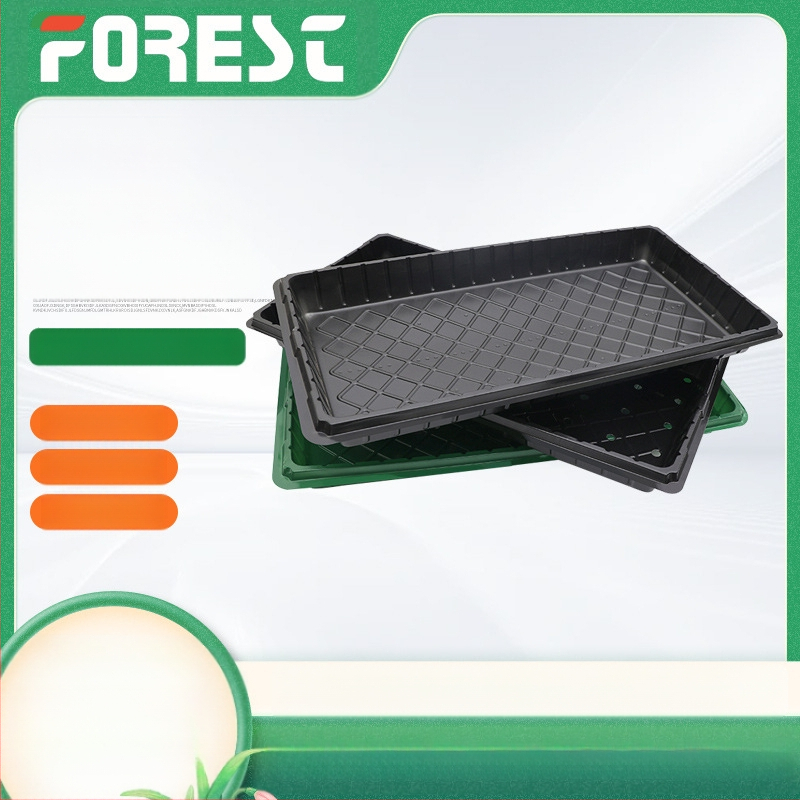 PET medžiagos sodinukų dėklas, kvėpuojantis, atsparus korozijai, tvirtas ir patvarus; grindų montavimui; tinkamas namų sodininkystei ir gėlių auginimui