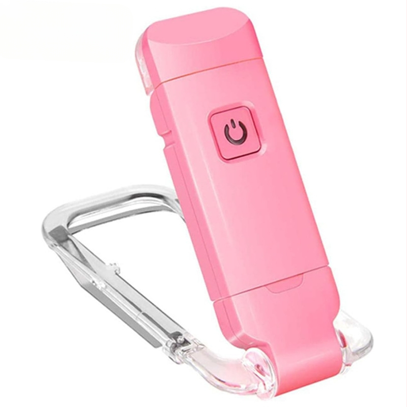 Csipeszes USB olvasólámpa, összecsukható asztali lámpa fehér fénnyel, szemvédelmezés, műanyag árnyékoló