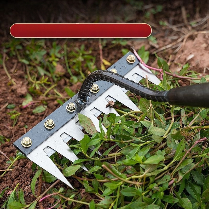 Blacksmith Bull Daugiafunkcinis ravėjimo įrankis — nuimama kastuvėlio galvutė, dirvos apdirbimo įrankis, sodo kultivatorius, pritaikymo palaikymas