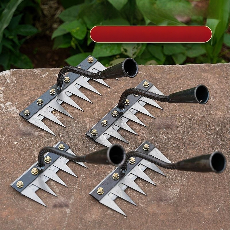 Blacksmith Bull Daugiafunkcinis ravėjimo įrankis — nuimama kastuvėlio galvutė, dirvos apdirbimo įrankis, sodo kultivatorius, pritaikymo palaikymas