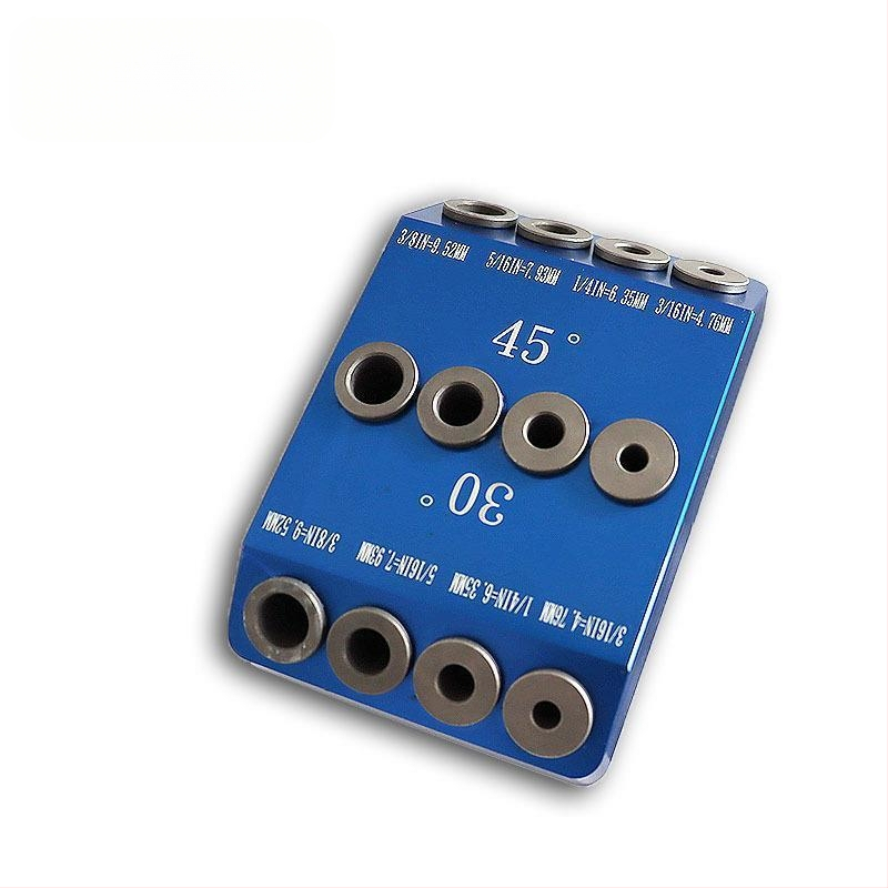 Дърводелски позиционер за пробиване на дупки — 30°/45°/90°, многопосочен наклонен и вертикален инструмент за пробиване