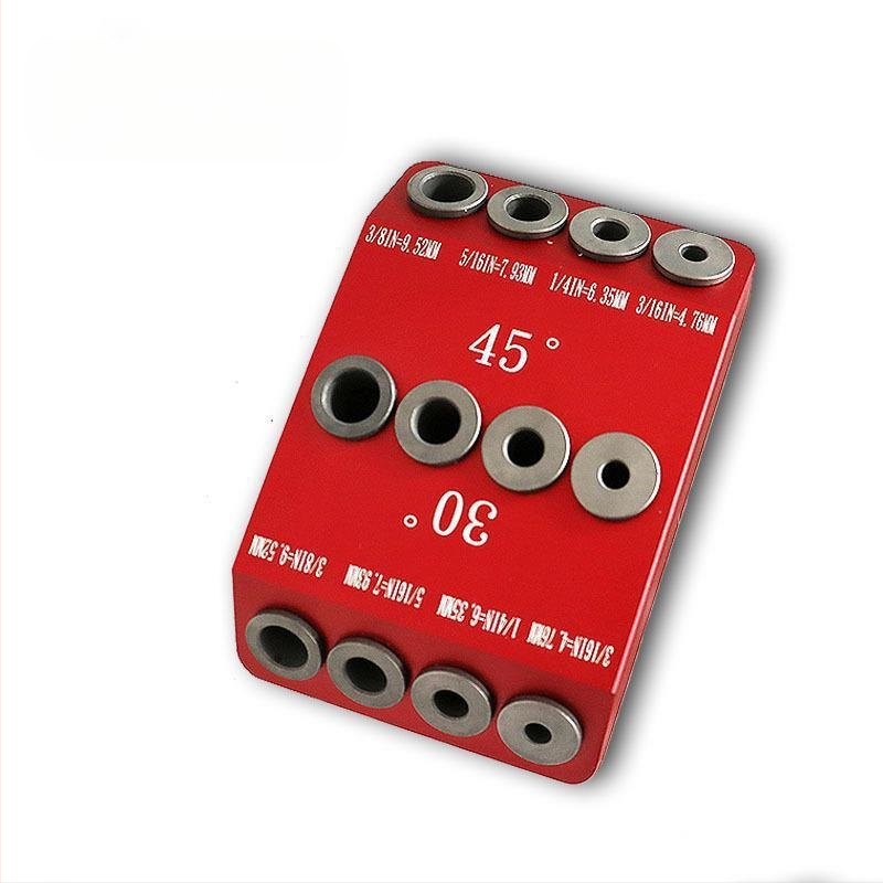 Дърводелски позиционер за пробиване на дупки — 30°/45°/90°, многопосочен наклонен и вертикален инструмент за пробиване