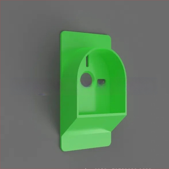 3D-печатен прахосъбирач за пробиване — обновена версия, инструментоподобна форма, PLA