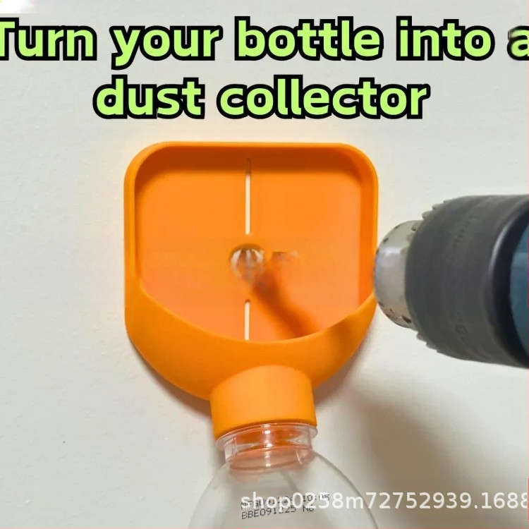 3D-печатен прахосъбирач за пробиване — обновена версия, инструментоподобна форма, PLA