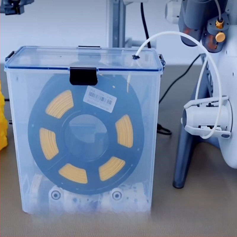 3D spausdintuvo PLA medžiagų džiovinimo dėžė – drėgmės ir dulkių apsauga, sandari PETG laikymo dėžė, universalus 1 kg plokštelė