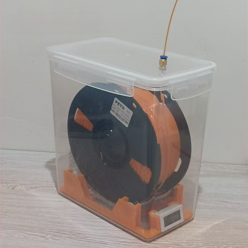 3D spausdintuvo PLA medžiagų džiovinimo dėžė – drėgmės ir dulkių apsauga, sandari PETG laikymo dėžė, universalus 1 kg plokštelė