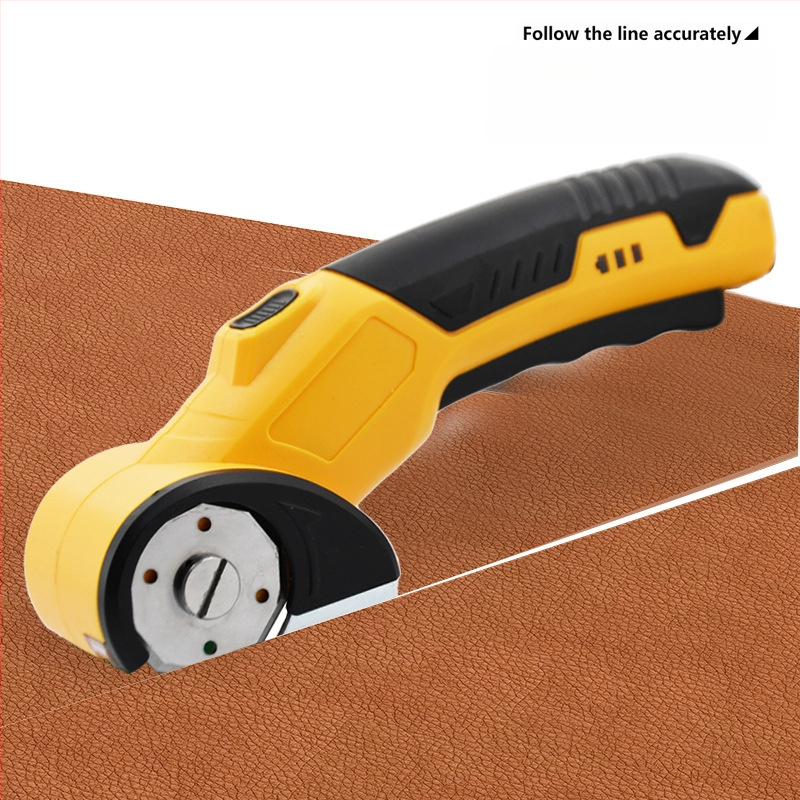 Elektrinės žirklės audiniams ir odai, įkraunama ličio baterija, 3,6V, greitas pjovimas