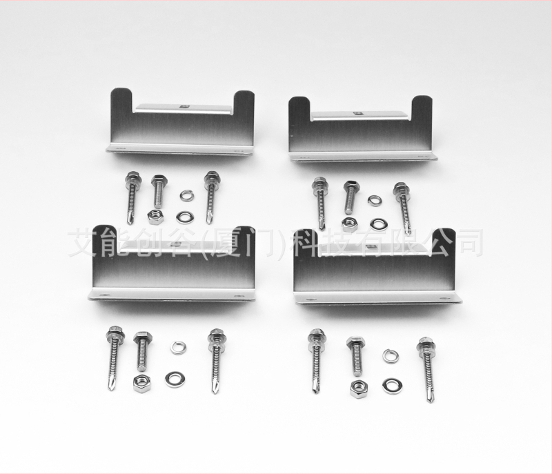 RV saulės modulio laikiklis, Z tipo, iš aliuminio lydinio, štampuotas, svoris 0.28 kg, pakuotė 4 vnt.