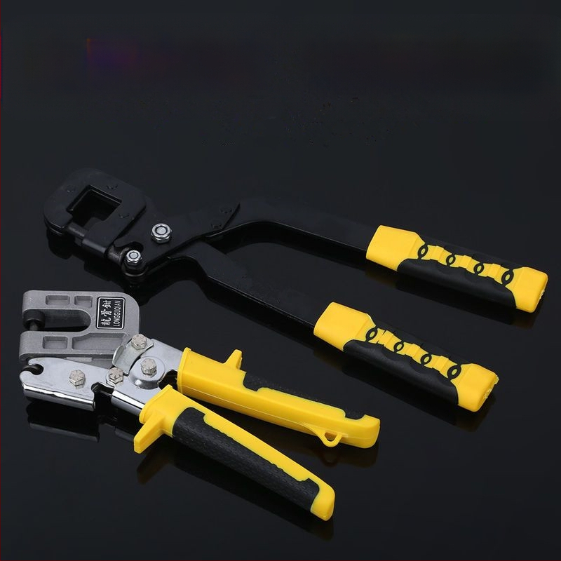 Клещи за пробиване на таван за леки стоманени носещи профили – намалено усилие, без пирони, професионален пълен комплект