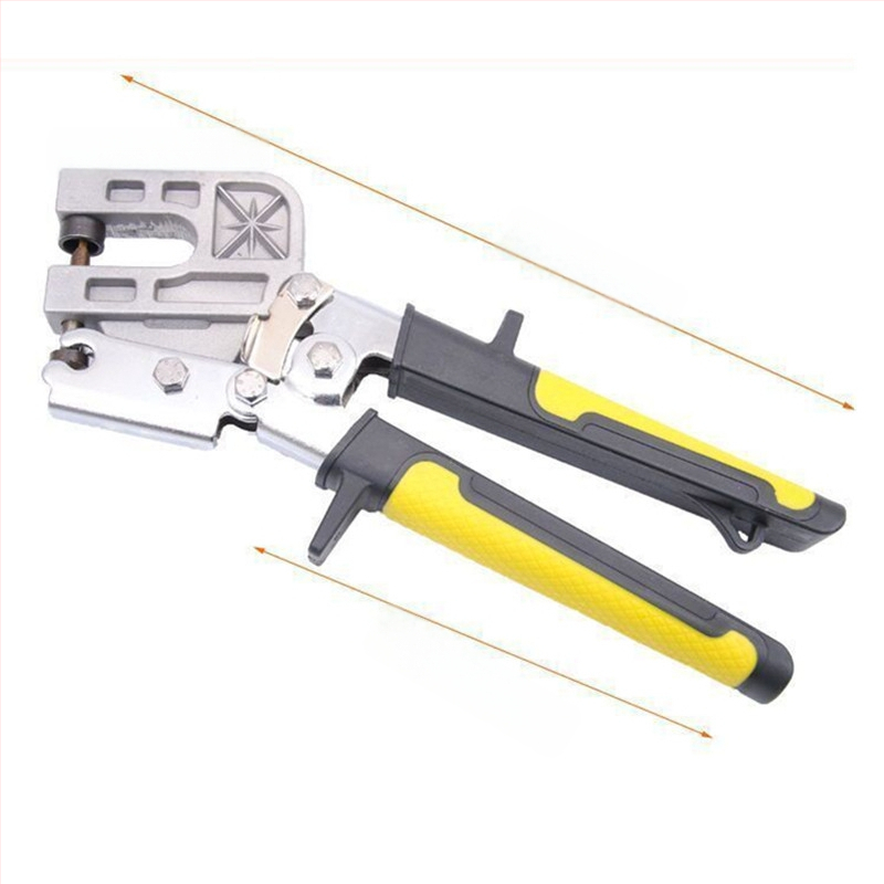 Клещи за пробиване на таван за леки стоманени носещи профили – намалено усилие, без пирони, професионален пълен комплект