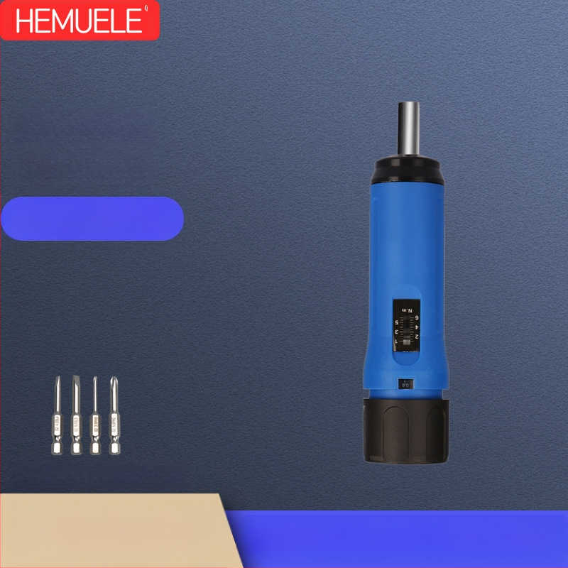 Отвертка с въртящ момент – предварително зададена и регулируема, Hemu, корпус от въглеродна стомана