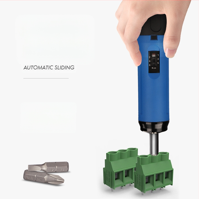 Отвертка с въртящ момент – предварително зададена и регулируема, Hemu, корпус от въглеродна стомана