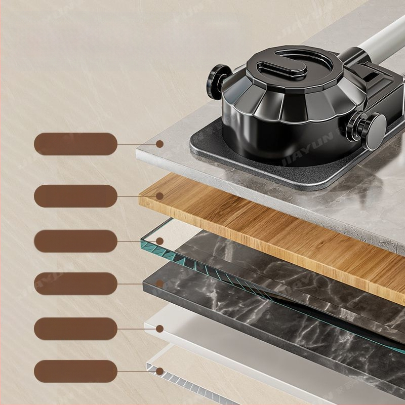 Be gręžimo, universalus dušo galvos laikiklis su siurbimo gaideliu, reguliuojamas montavimas voniai, ABS medžiaga, elektroplakatu paviršius