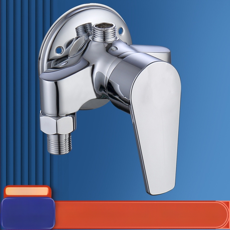 Dušo komplektas iš vario, modelis H-3401; spiralinis montavimas; lietaus ir purškimo funkcijos; chromuotas paviršius; darbinė temperatūra 5–80°C