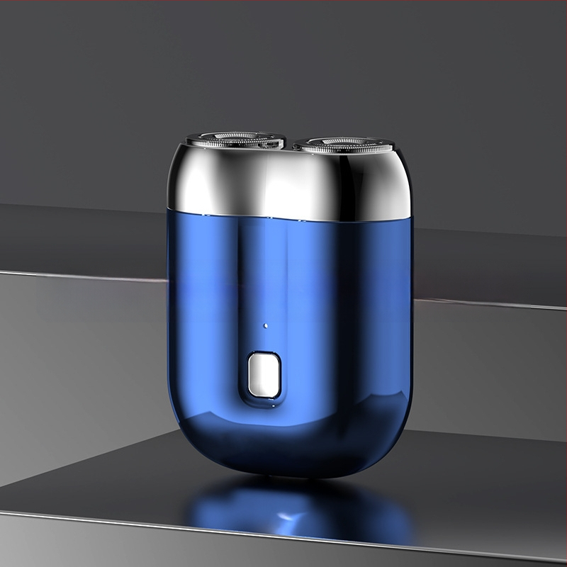 Elektrinis skustuvas, mini kišeninio dydžio, su šepetėlių varikliu, 10 dienų veikimo laikas, visiškai plaunamas, tylus, žemas triukšmo lygis iki 36 dB