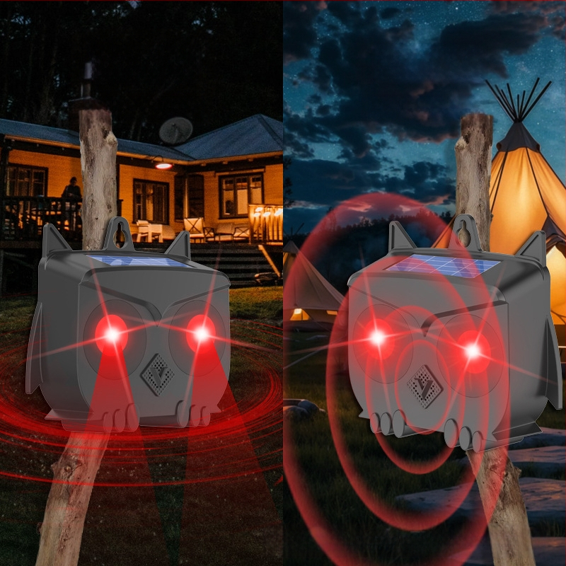 Ultragarsinis gyvūnų atbaidytuvas P666 – pelėms atbaidytojas, įkraunamas, 200 kHz, 5 W, korpusas PC/ABS