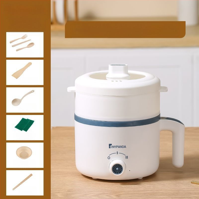 Автоматичен уред за детска храна — многофункционална тенджера за пара и готвене за деца, вътрешен съд от неръждаема стомана, микрокомпютърно управление, изолация, подвижни и миещи се части