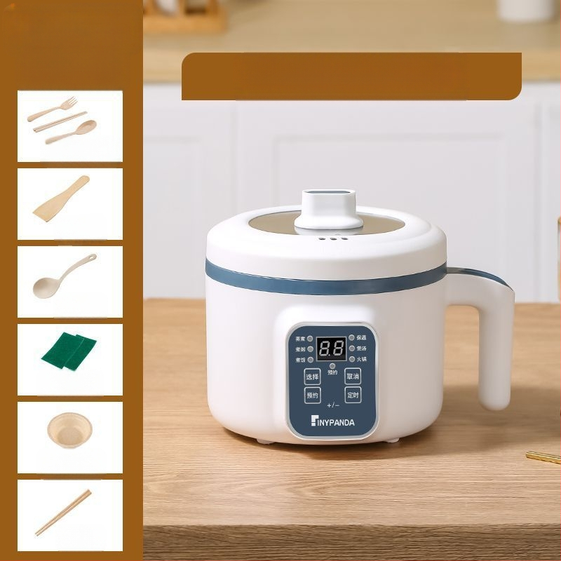 Автоматичен уред за детска храна — многофункционална тенджера за пара и готвене за деца, вътрешен съд от неръждаема стомана, микрокомпютърно управление, изолация, подвижни и миещи се части