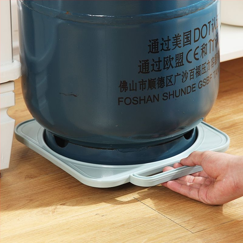 Кухненска рамка за закрепване на газова бутилка, пластмаса, модерен стил на простота, монтаж на пода, 1 слой, 80-99% нов материал