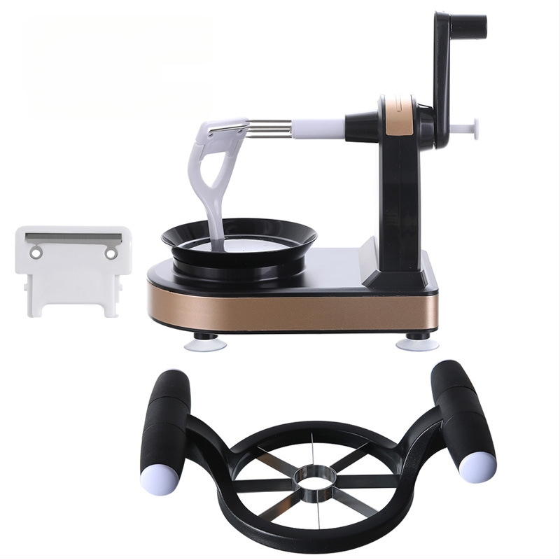 Rankinis obuolių ir vaisių nulupimo įrankis – Daugiafunkcinis rankinis nulupėjas obuoliams ir kriaušėms