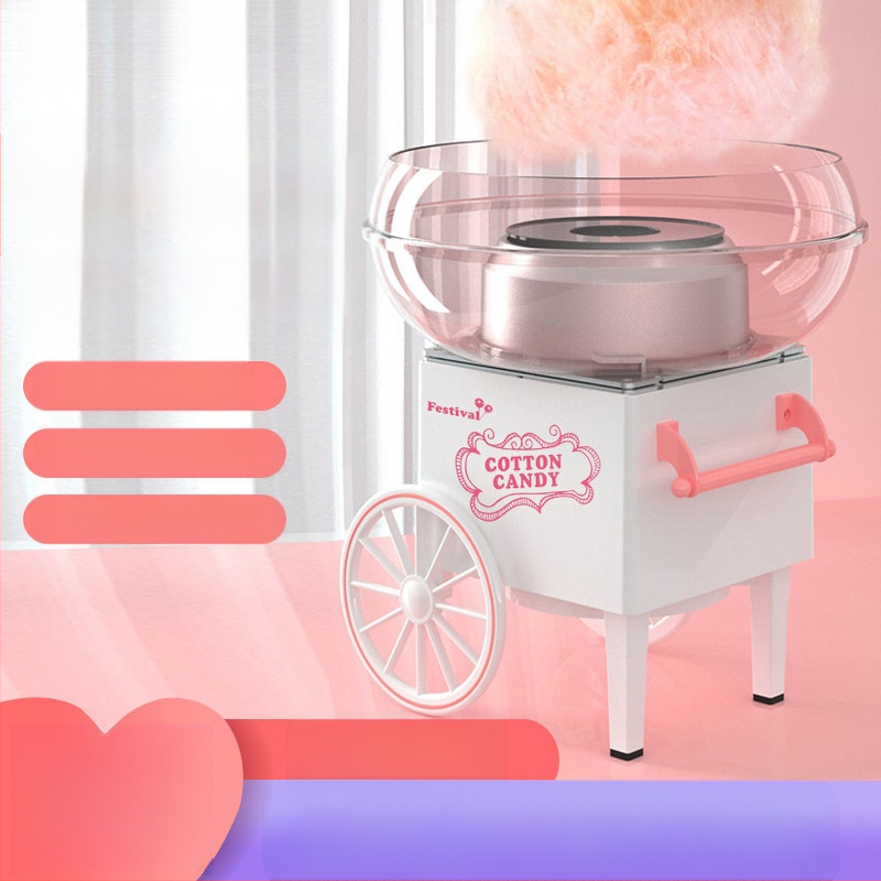 Машина за памучна захар за домашна употреба, напълно автоматична, модел 1