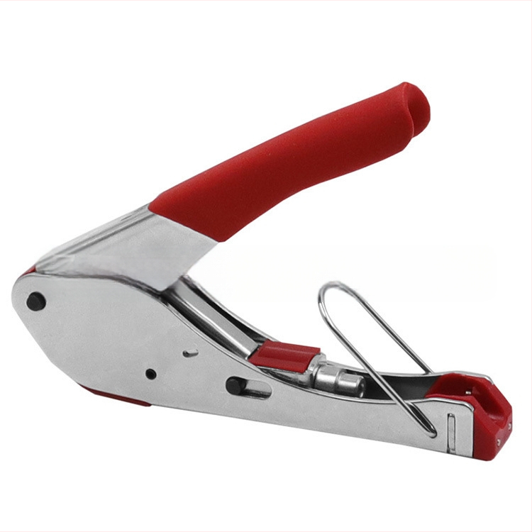 Клещи за обелване и кримпване на кабели с F глава, RG59/6 коаксиални кабели, карбонова стомана