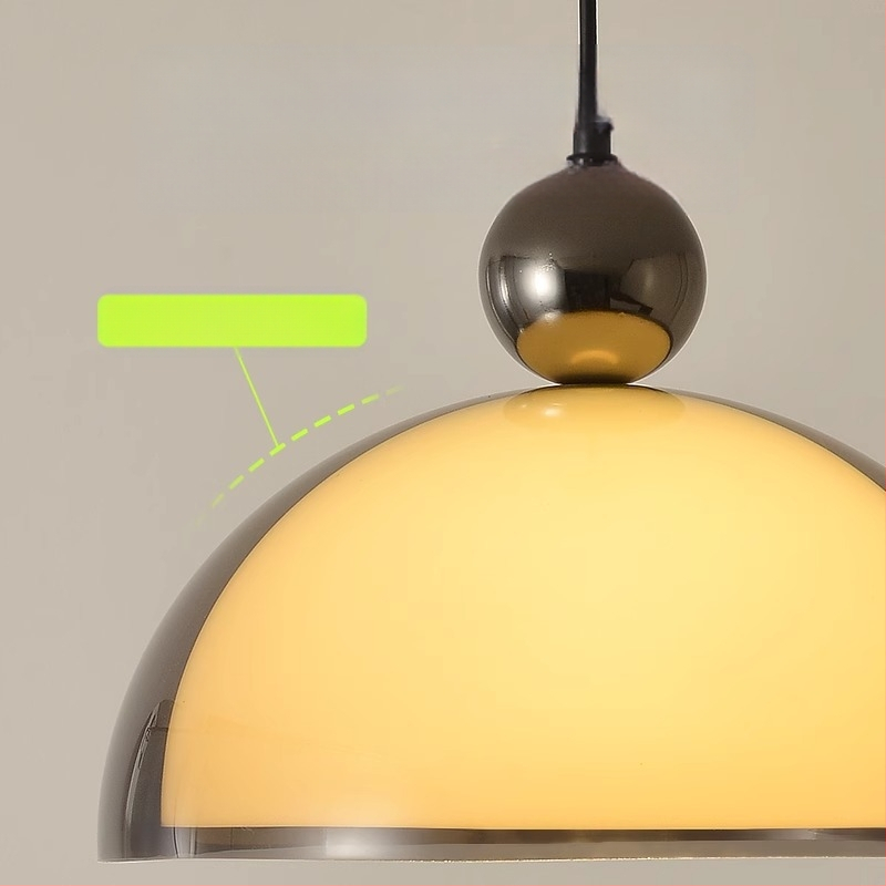 Circle of Light Κρεμαστό Φωτιστικό LED, Αλουμινίου σώμα, Κρεμαστό τύπος με σύρμα, Τάση ≤36V, Μονοκεφαλό, Ακρυλική Σκιά, Εμβαδόν 5–10 m²