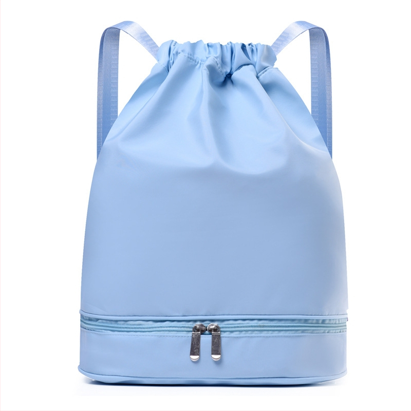 Nojun sportinis kuprinė treniruotėms ir jogai su sausai–drėgnam atskyrimui, Oxford audinys, atsparus vandeniui, išlenktas peties diržas vidiniams sportams