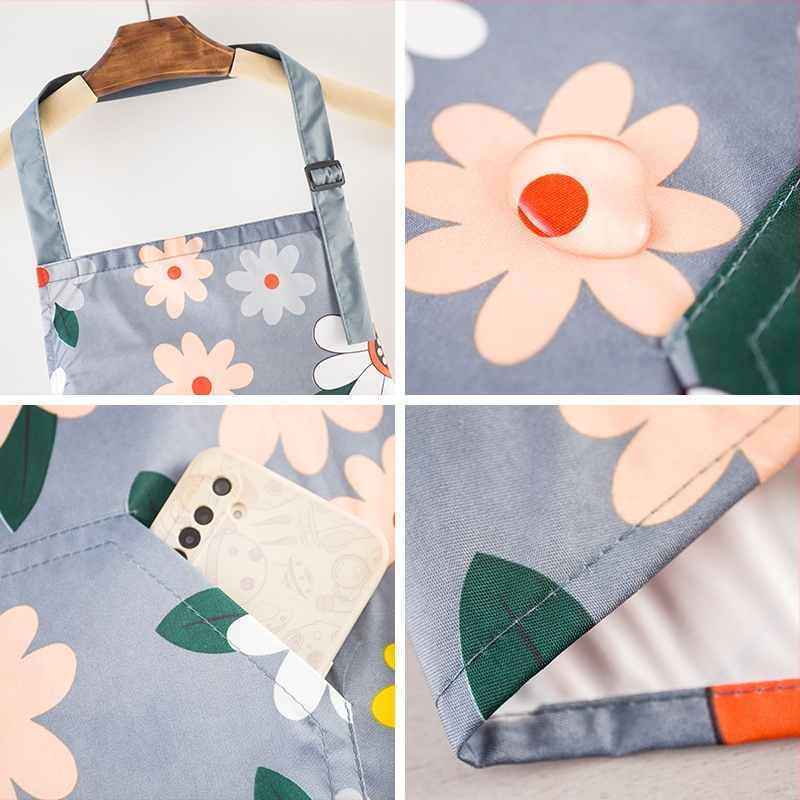 Konyhai kötény ujj nélküli, vízálló és olajálló, anyag: fóliált tarpaulin, japán stílus