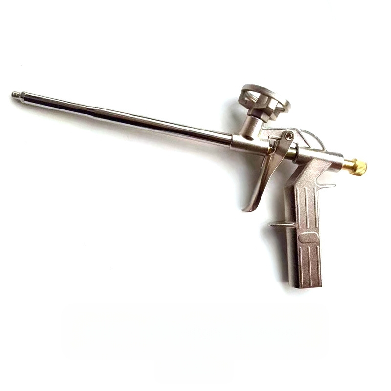 Изцяло метален пистолет за полиуретанова пяна и уплътнение; пистолет за пяна и лепило