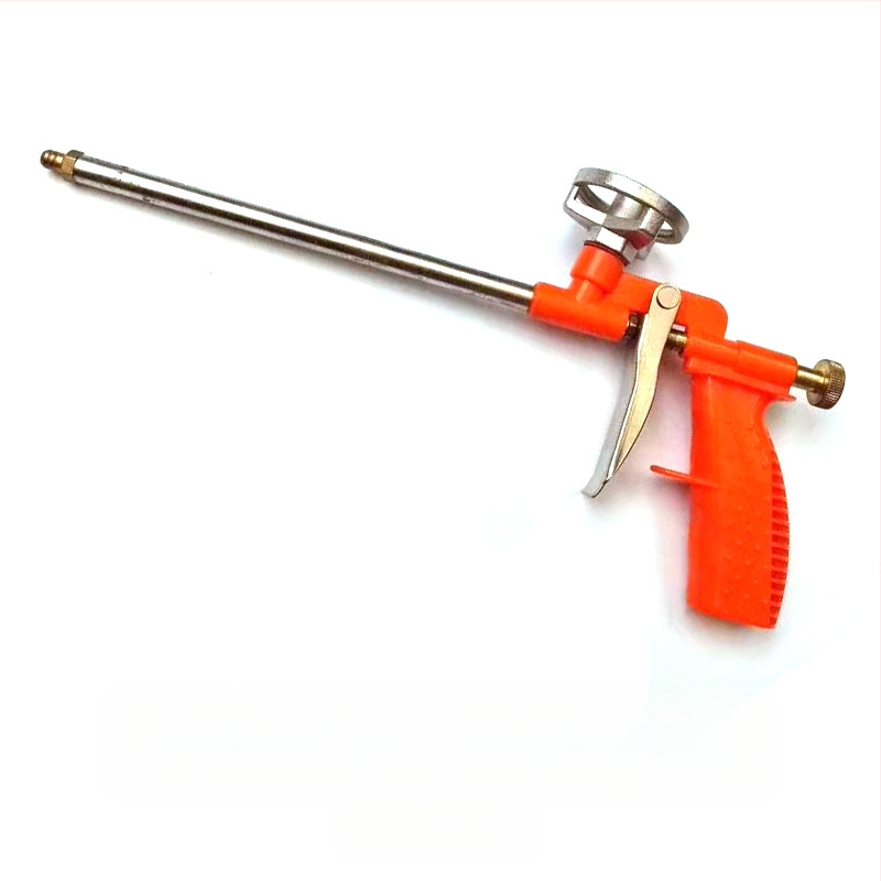 Изцяло метален пистолет за полиуретанова пяна и уплътнение; пистолет за пяна и лепило