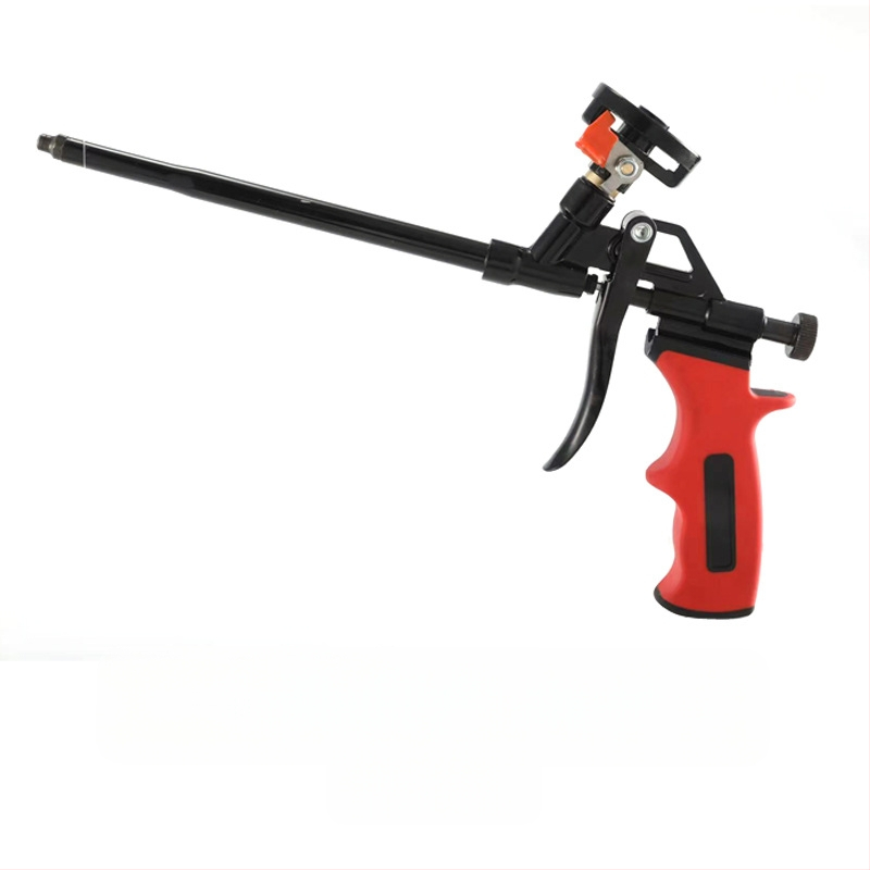 Изцяло метален пистолет за полиуретанова пяна и уплътнение; пистолет за пяна и лепило
