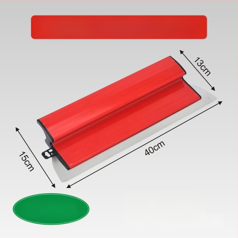 Špakliavimo įrankis, nerūdijančio plieno mentele, skirta špakliavimui ir sienų lygiavimui.